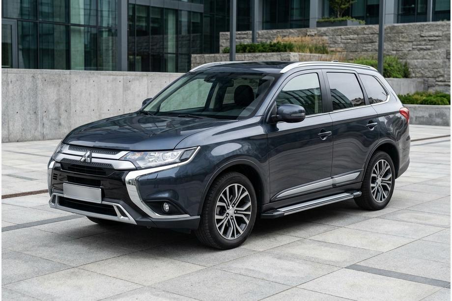 Mitsubishi Outlander 2012–2021 Boční nášlapy Rainbow (2 ks, hliník) Image
