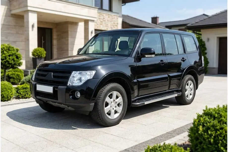 Mitsubishi Pajero Wagon IV 2006–2021 Boční prahy RedLine V1 (2 ks, hliník) Image