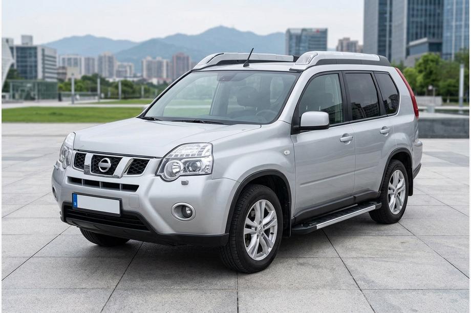 Nissan X-trail T31 2007–2014 Boční prahy RedLine V1 (2 ks, hliník) Image