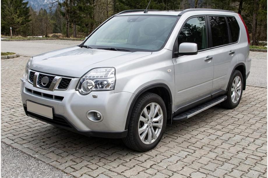 Nissan X-trail T31 2007–2014 Boční nášlapy Duru (2 ks, hliník) Image