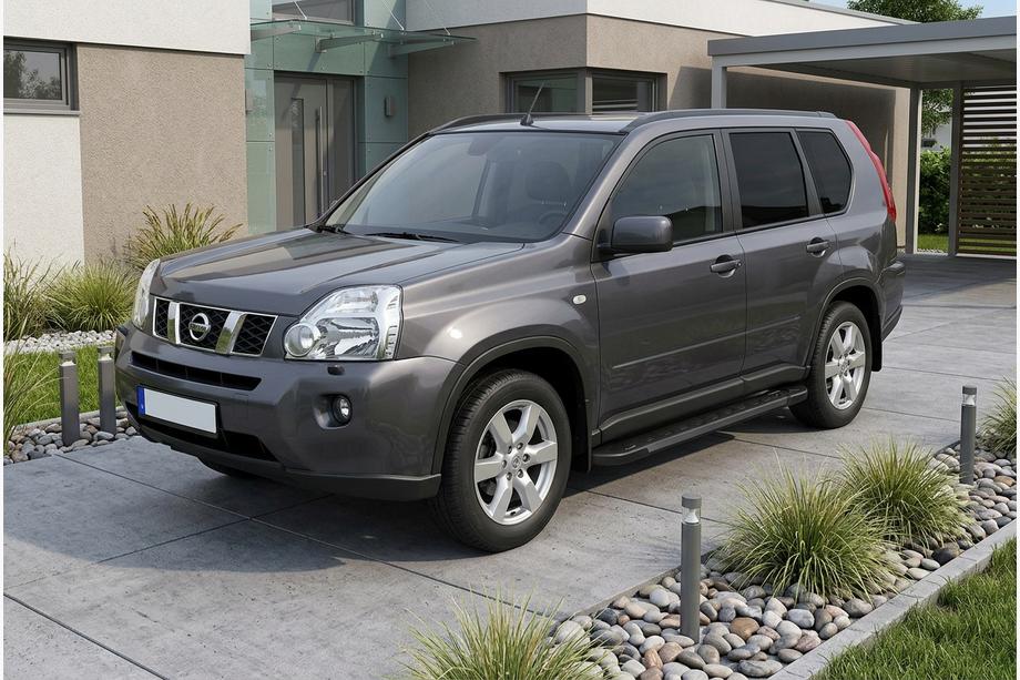 Nissan X-trail T31 2007–2014 Boční nášlapy RedLine Black (2 ks, hliník) Image