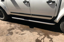 Nissan Navara 2006–2015 Boční nášlapy Tayga (2 ks, hliník) fotografie 8