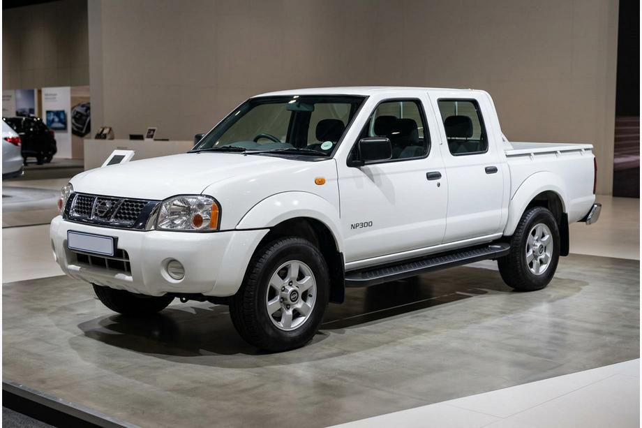 Nissan NP300 1999–2015 Boční prahy Allmond Black (2 ks, hliník) Image