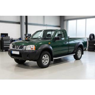 Boční prahy Tayga Grey (2 ks, hliník) Nissan NP300 1999–2015 fotografie 1