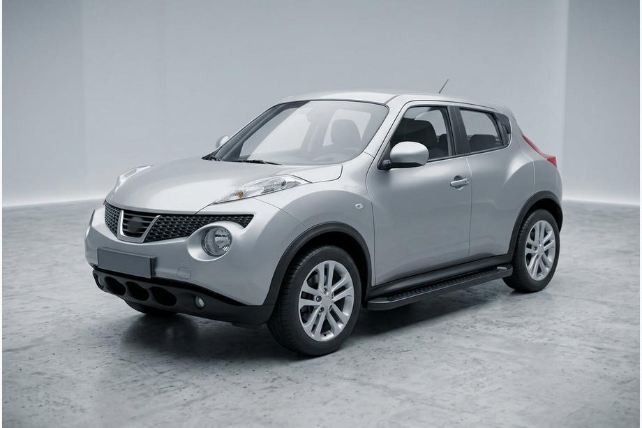 Nissan Juke 2010–2019 Boční prahy Allmond Black (2 ks, hliník) Image