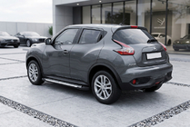 Nissan Juke 2010–2019 Boční nášlapy Line (2 ks, hliník) fotografie 1