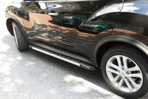 Nissan Juke 2010–2019 Boční nášlapy Duru (2 ks, hliník) fotografie 1
