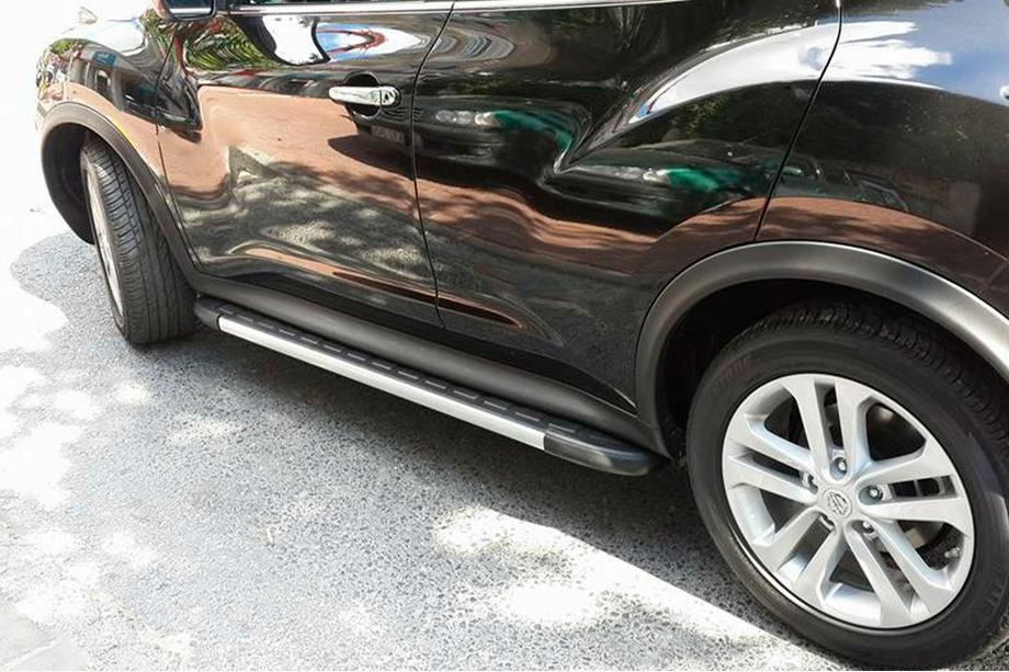 Nissan Juke 2010–2019 Boční nášlapy Duru (2 ks, hliník) Image