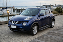 Nissan Juke 2010–2019 Boční nášlapy RedLine Black (2 ks, hliník) fotografie 1