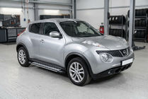 Nissan Juke 2010–2019 Boční nášlapy Rainbow (2 ks, hliník) fotografie 1