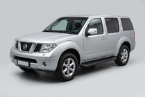 Nissan Pathfinder R51 2005–2014 Boční prahy Allmond Black (2 ks, hliník) fotografie 1