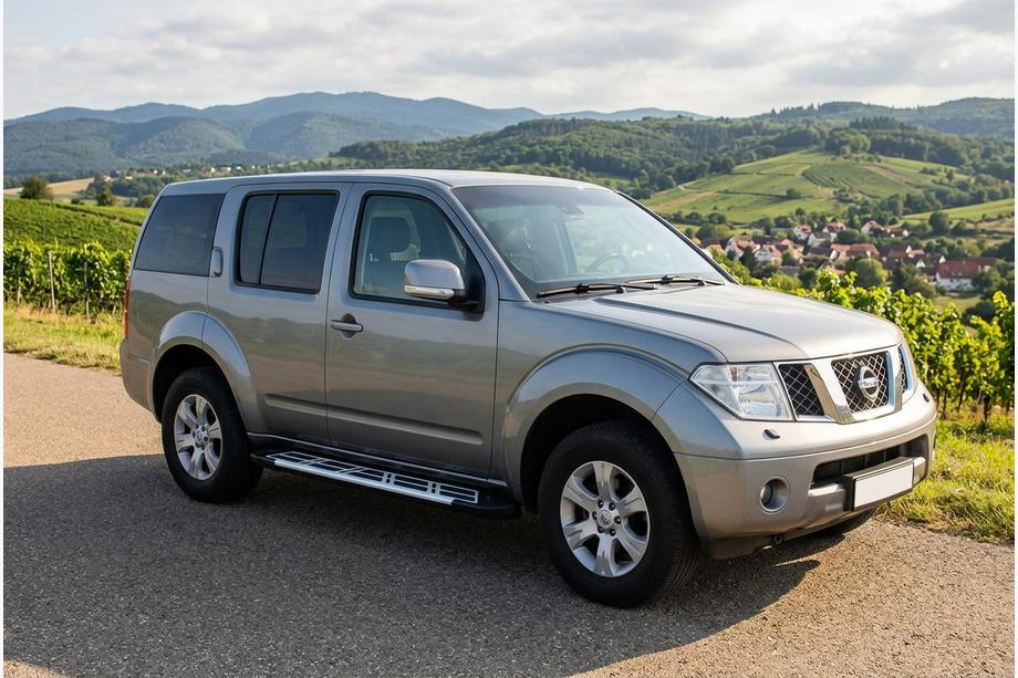 Nissan Pathfinder R51 2005–2014 Boční nášlapy Sunrise (2 ks, hliník) Image