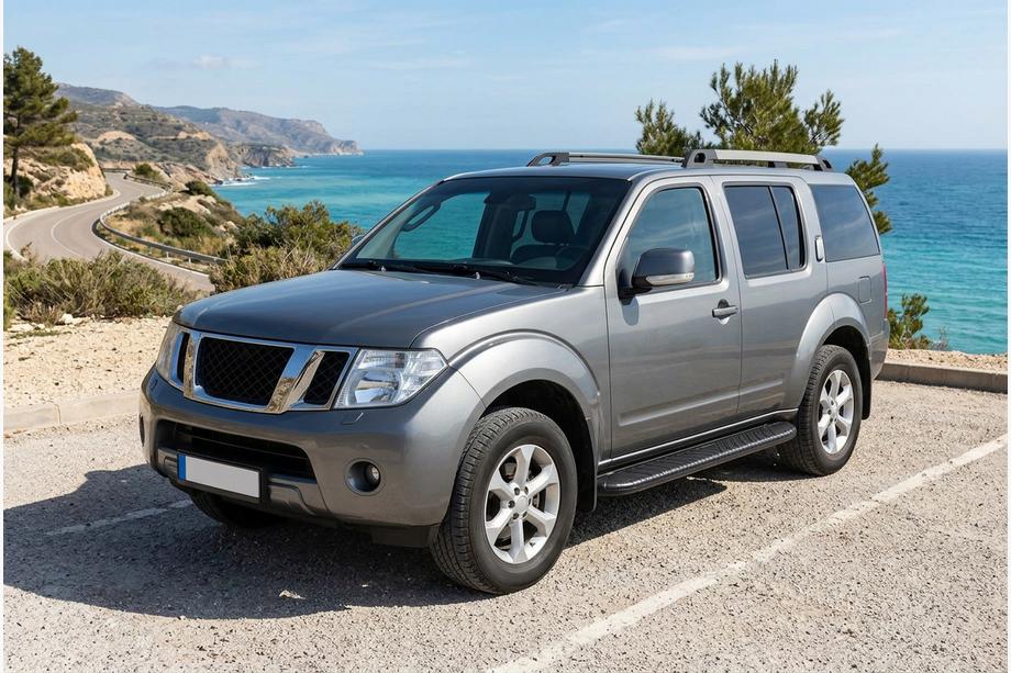 Nissan Pathfinder R51 2005–2014 Boční prahy Bosphorus Black (2 ks, hliník) Image
