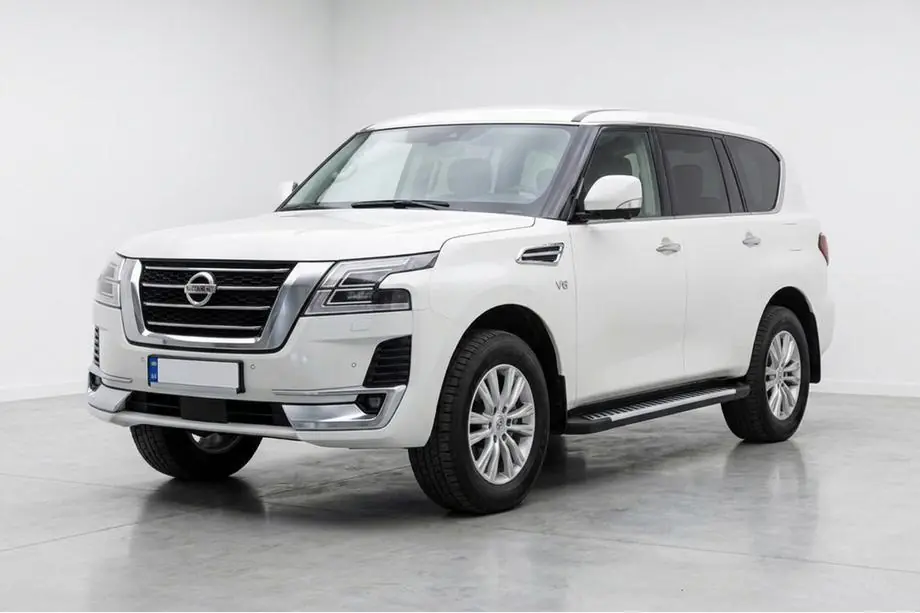 Nissan Patrol Y62 2010–2024 Boční nášlapy Line (2 ks, hliník) Image