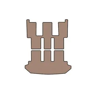 Gumová vana do kufru Carsuit V2 (béžová)