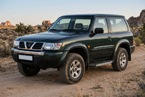Nissan Patrol Y61 1997–2011 Boční nášlapy Duru (2 ks, hliník) fotografie 1