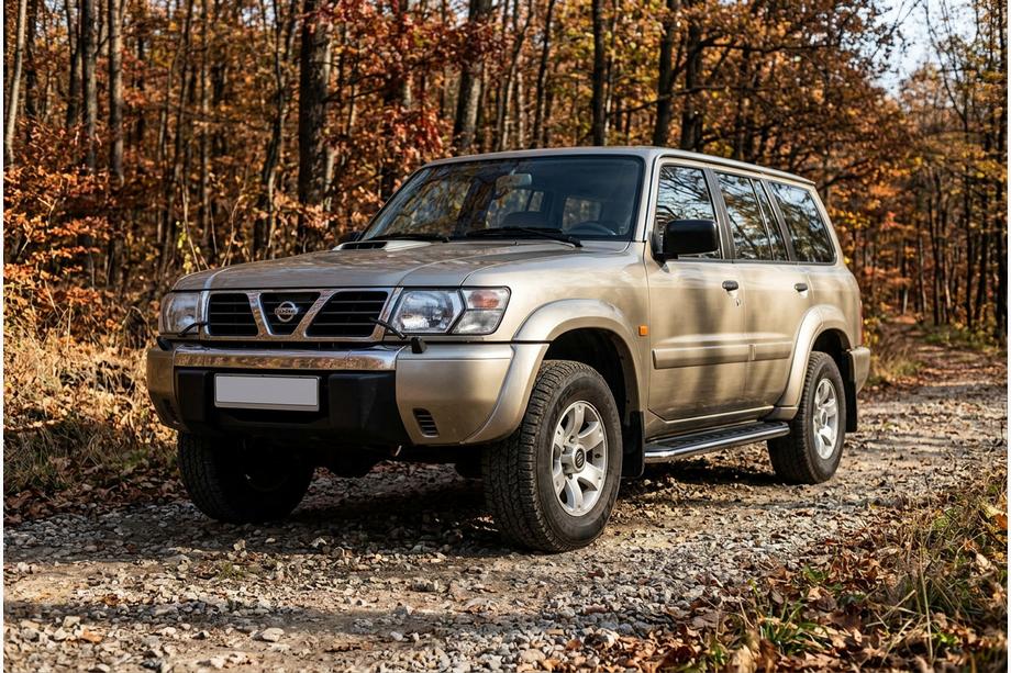 Nissan Patrol Y61 1997–2011 Boční prahy Maydos V1 (2 ks, hliník ↗ nerez) Image