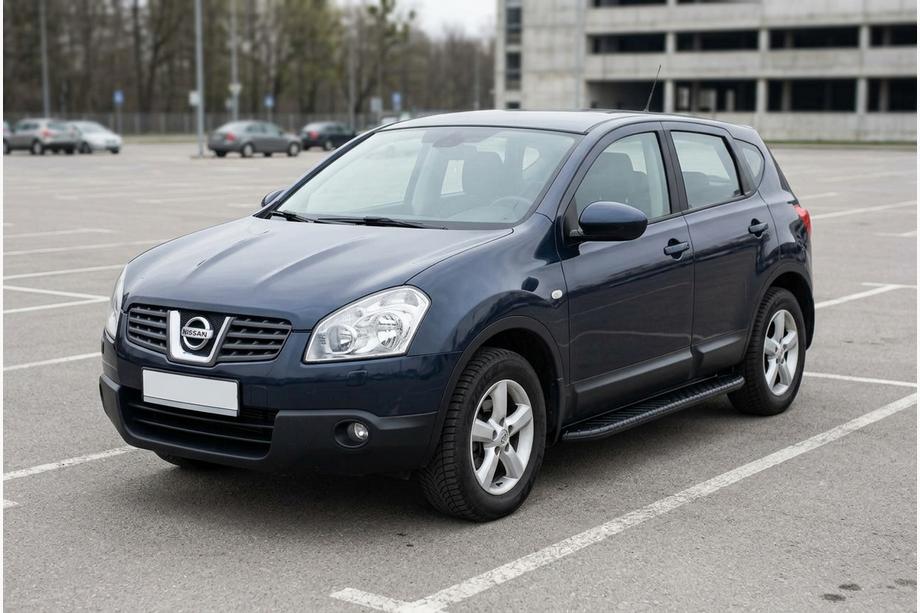 Nissan Qashqai 2007–2010 Boční prahy Bosphorus Black (2 ks, hliník) Image