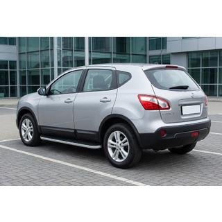 Boční nášlapy Tayga Grey (2 ks, hliník) Nissan Qashqai 2010–2014 fotografie 1
