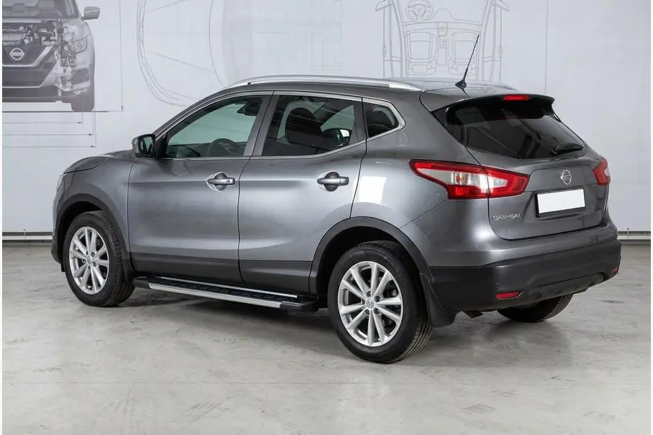 Nissan Qashqai 2014–2021 Boční prahy RedLine V1 (2 ks, hliník) Image