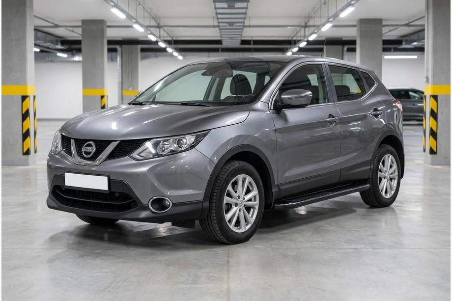 Nissan Qashqai 2014–2021 Boční prahy Bosphorus Black (2 ks, hliník) Image
