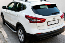 Nissan Qashqai 2014–2021 Boční nášlapy Tayga (2 ks, hliník) fotografie 1