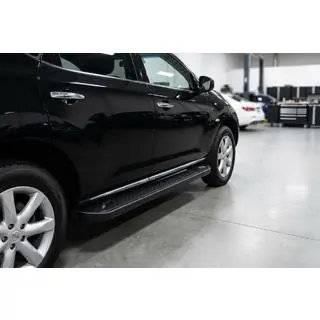 Boční prahy Allmond Black (2 ks, hliník)