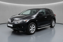 Nissan Murano 2008–2014 Boční prahy Maydos V1 (2 ks, hliník ↗ nerez) fotografie 1