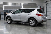 Nissan Murano 2008–2014 Boční prahy Bosphorus Black (2 ks, hliník) fotografie 1