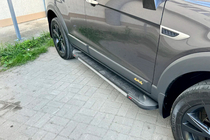Opel Antara 2006–2017 Boční prahy RedLine V1 (2 ks, hliník) fotografie 1