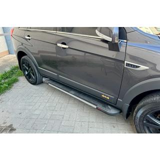 Boční prahy RedLine V1 (2 ks, hliník) fotografie 2