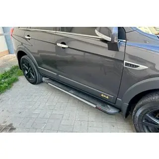 Boční prahy RedLine V1 (2 ks, hliník) fotografie 2