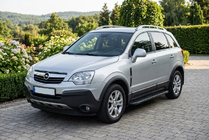 Opel Antara 2006–2017 Boční prahy Bosphorus Black (2 ks, hliník) 2007–2015 fotografie 1