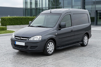 Opel Combo 2002–2012 Boční nášlapy Allmond Black (2 ks, hliník) fotografie 1