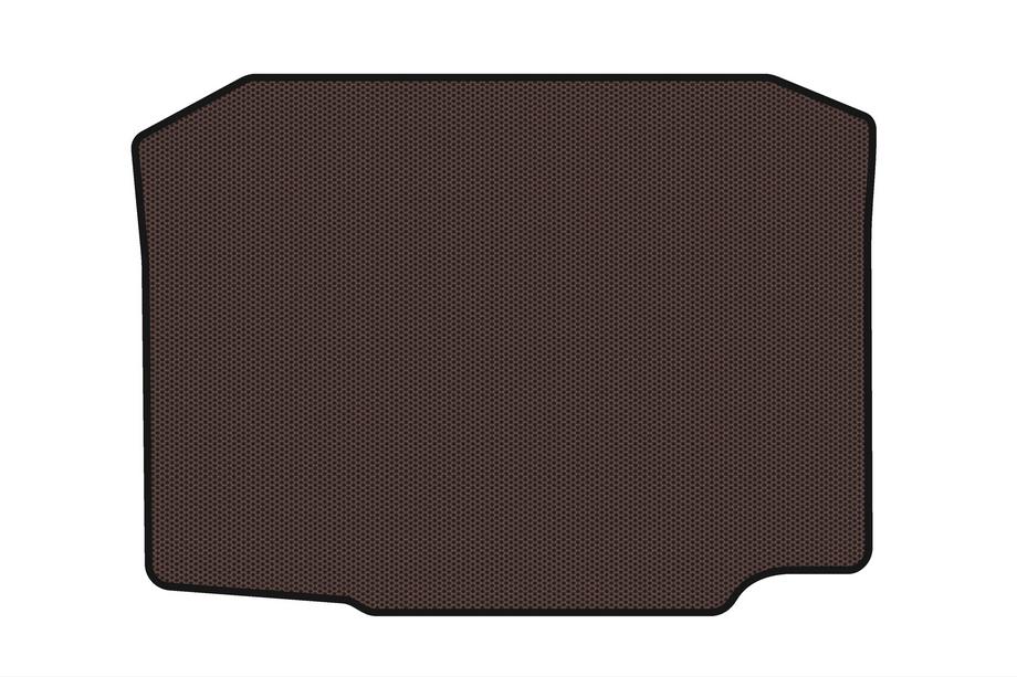 Seat Ibiza 2010–2017 Gumová vana do kufru Carsuit (2010-2012, HB, 5dveřový, hnědá) Fotografie 1
