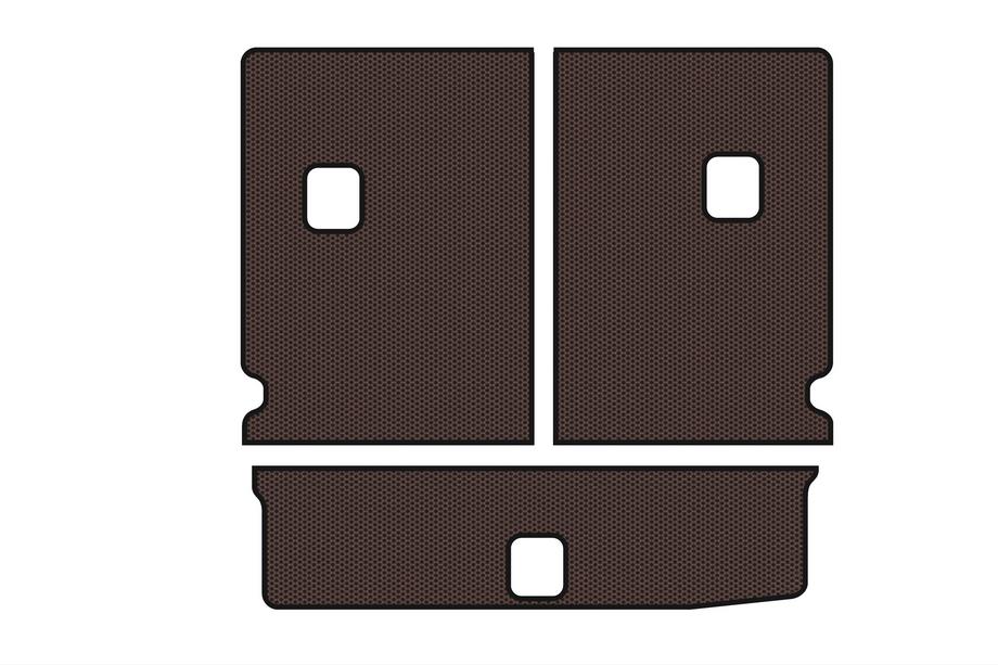 Chevrolet Orlando 2010–2018 Gumová vana do kufru Carsuit V-1 (hnědá) Image