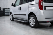 Opel Combo 2012–2018 Boční nášlapy Duru (2 ks, hliník) fotografie 1