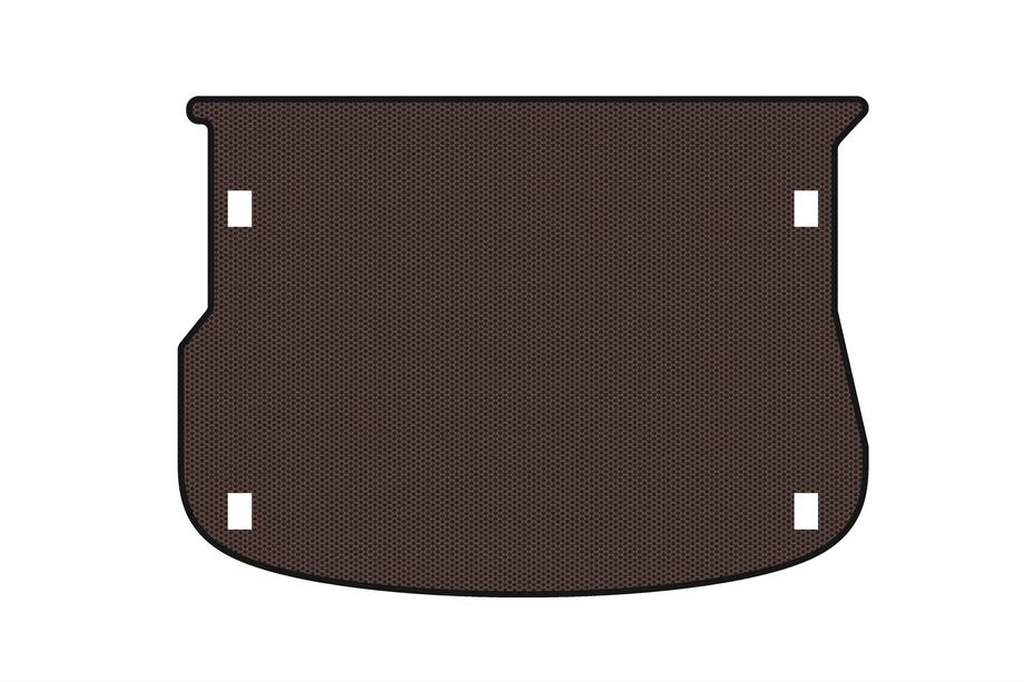 Range Rover Evoque 2012–2018 Gumová vana do kufru Carsuit (hnědá) Image