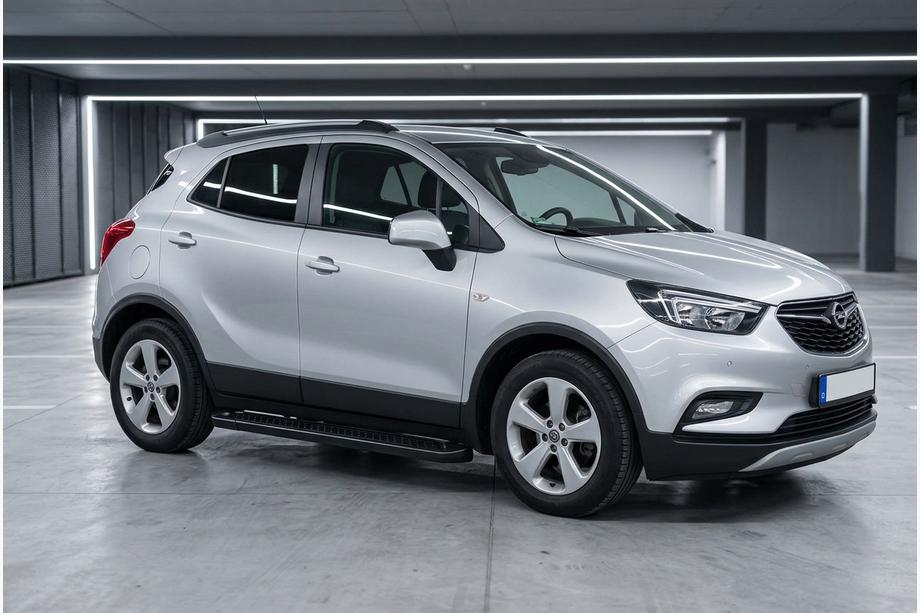 Opel Mokka 2012–2021 Boční nášlapy Allmond Black (2 ks, hliník) Image
