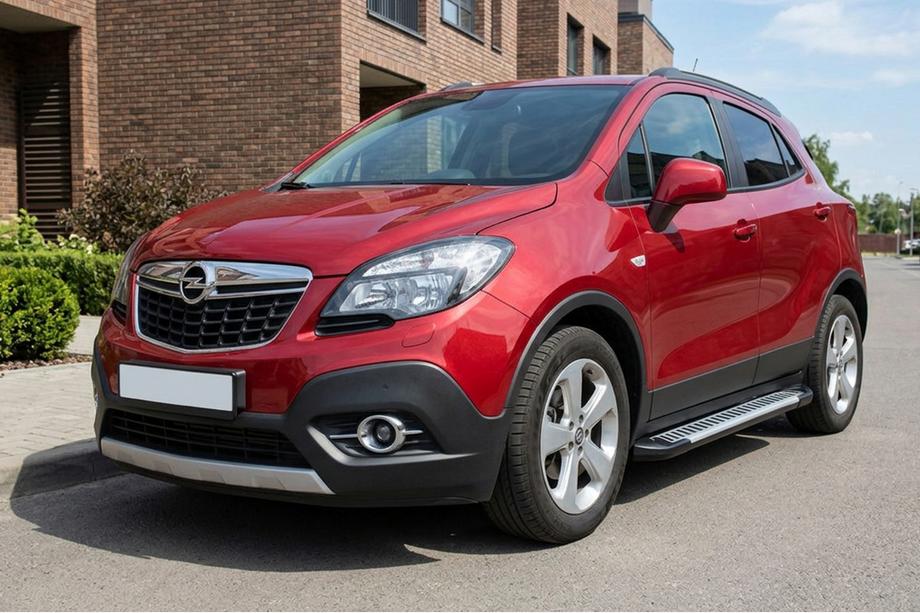 Opel Mokka 2012–2021 Boční nášlapy Line (2 ks, hliník) Image