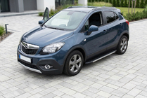 Opel Mokka 2012–2021 Boční nášlapy Duru (2 ks, hliník) fotografie 1