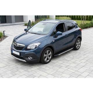 Boční nášlapy Duru (2 ks, hliník) Opel Mokka 2012–2021 fotografie 1