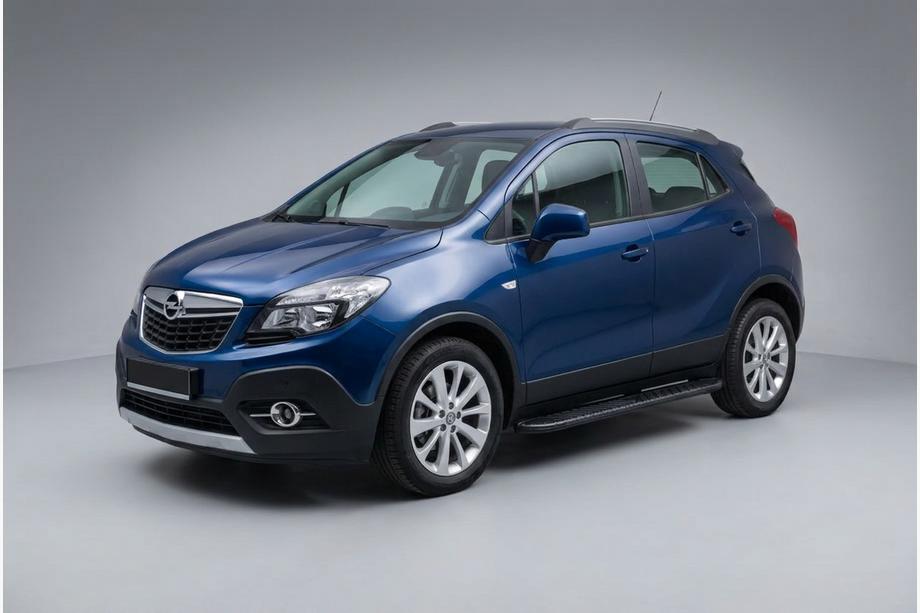Opel Mokka 2012–2021 Boční prahy Bosphorus Black (2 ks, hliník) Image