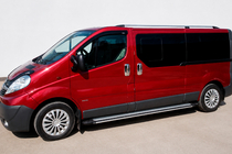 Nissan Primastar 2002–2014 Boční nášlapy Rainbow (2 ks, hliník) fotografie 2