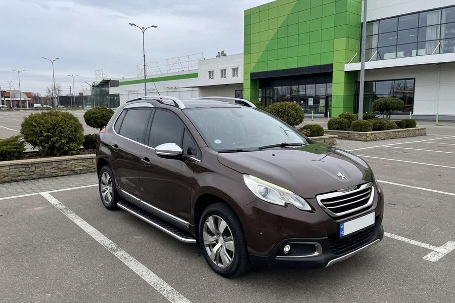 Peugeot 2008 2013–2019 Boční prahy Maydos V1 (2 ks, hliník ↗ nerez) Image