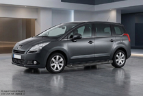 Peugeot 5008 2009–2016 Boční nášlapy Allmond Black (2 ks, hliník) fotografie 1