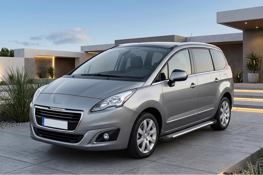 Peugeot 5008 2009–2016 Boční nášlapy Line (2 ks, hliník) Image