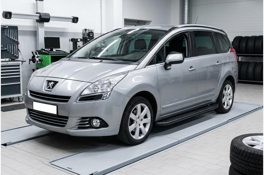 Peugeot 5008 2009–2016 Boční prahy Bosphorus Black (2 ks, hliník) Image