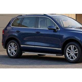 Boční nášlapy Duru (2 ks, hliník) Porsche Cayenne 2003–2010 fotografie 1