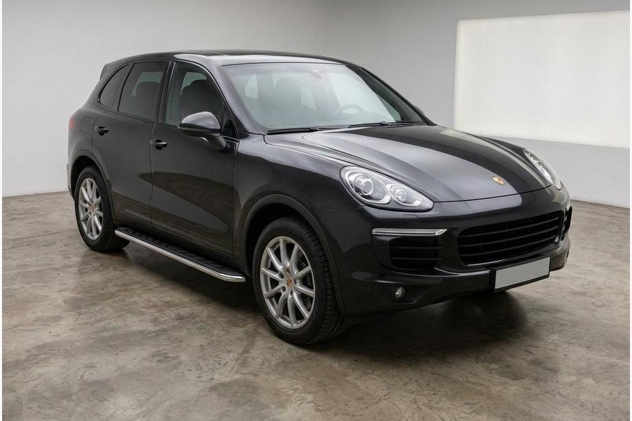 Porsche Cayenne 2010–2017 Boční prahy Maydos V1 (2 ks, hliník ↗ nerez) Image
